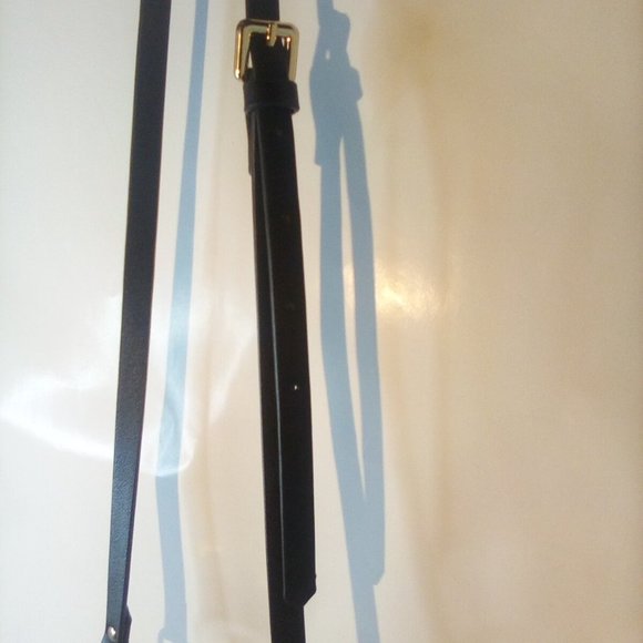 Zara  little black Crossbody purse goldtone hardware - Picture 7 of 7